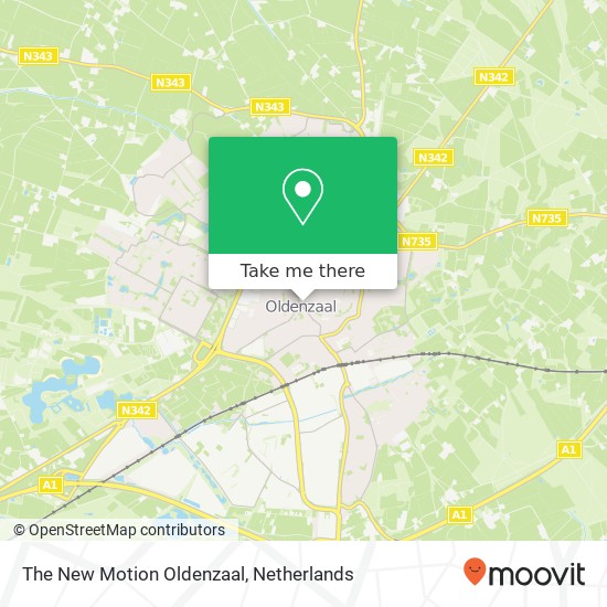 The New Motion Oldenzaal Karte