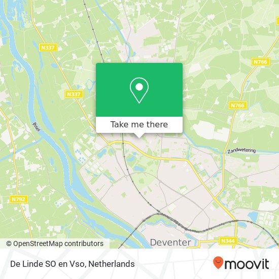 De Linde SO en Vso, Groenewold map