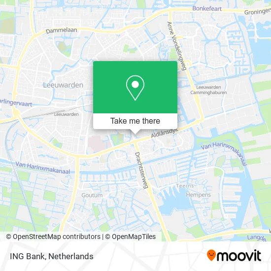 ING Bank map