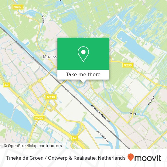 Tineke de Groen / Ontwerp & Realisatie, Oostwaard 10 map