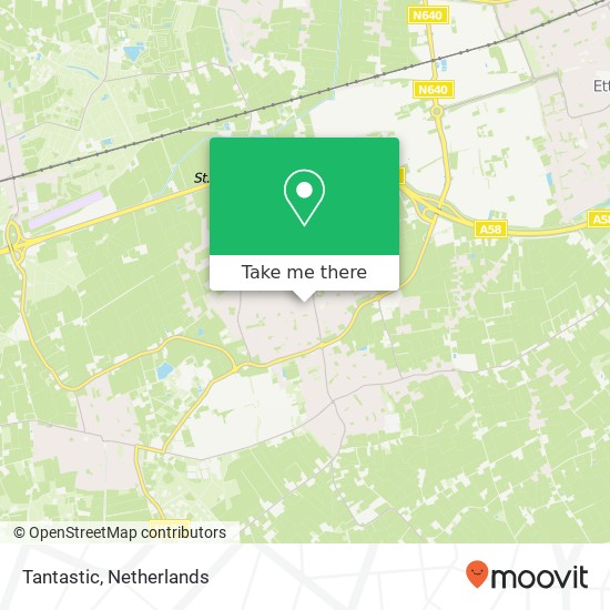 Tantastic, Kievitstraat 23 map