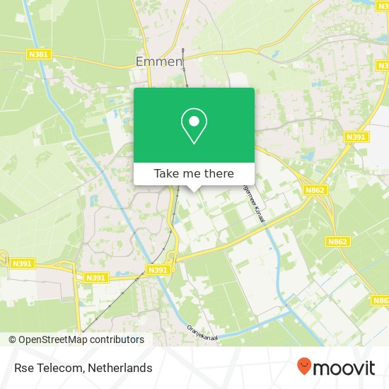 Rse Telecom, Oosterbracht map