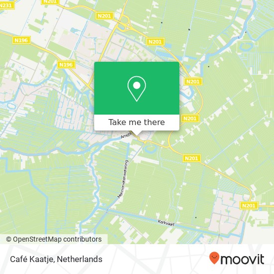 Café Kaatje map