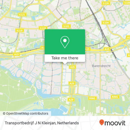 Transportbedrijf J N Kleinjan map