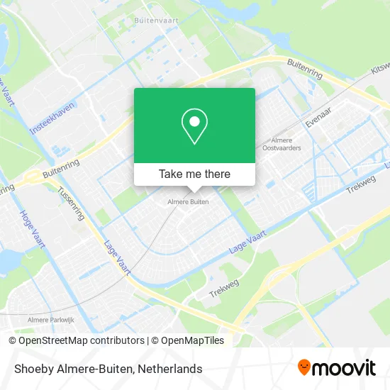 Shoeby Almere-Buiten Karte