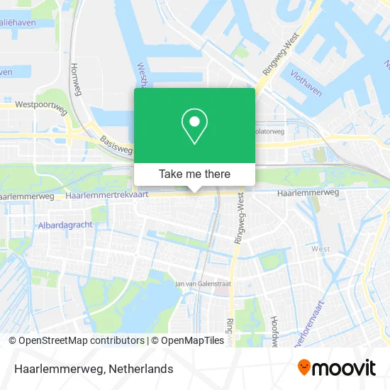 Haarlemmerweg map