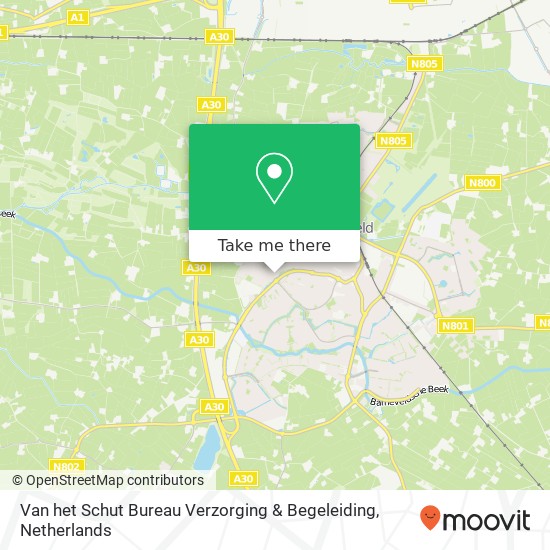 Van het Schut Bureau Verzorging & Begeleiding, Lobeliastraat 18 map