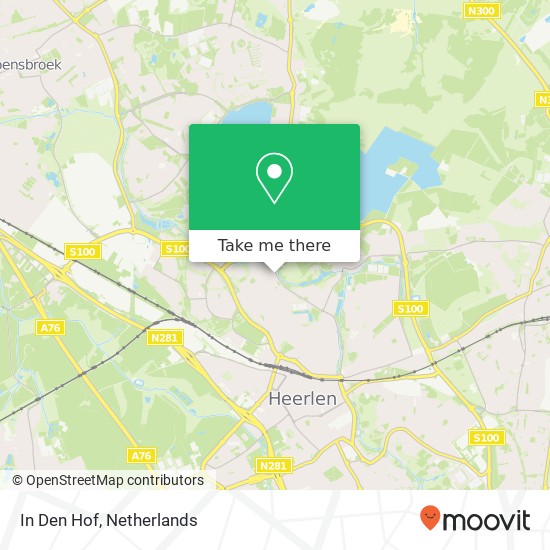 In Den Hof map