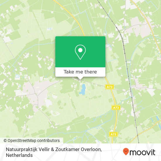 Natuurpraktijk Vellir & Zoutkamer Overloon, Holthesedijk 6 map