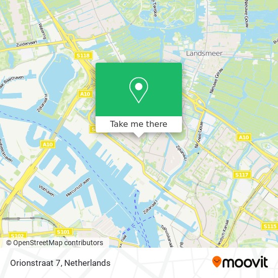 Orionstraat 7 map