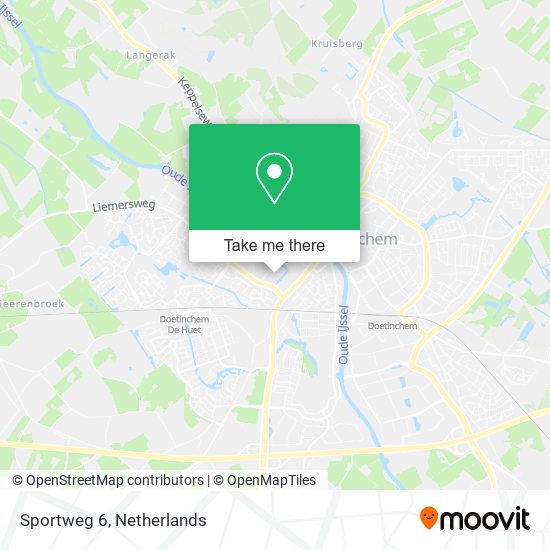 Sportweg 6 map