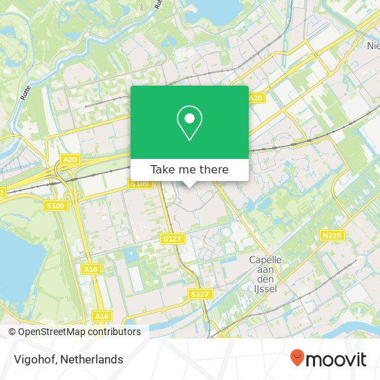 Vigohof, Vigohof, 3067 Rotterdam, Nederland map