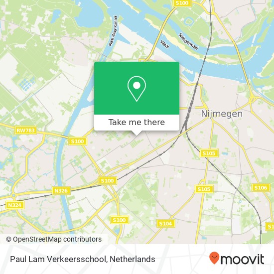 Paul Lam Verkeersschool, Molenweg 133 map