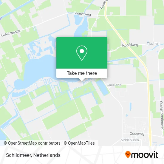 Schildmeer map