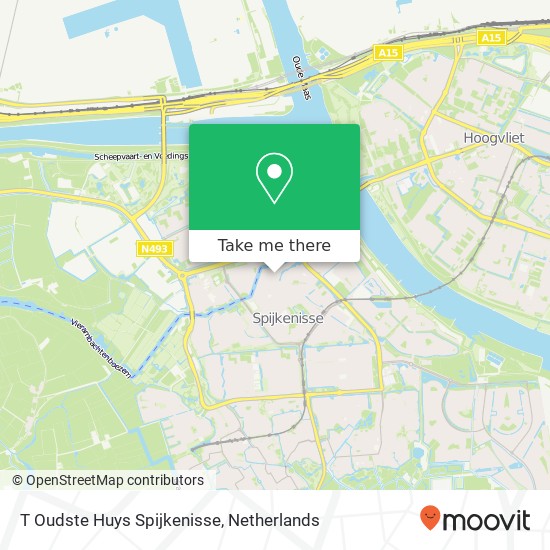 T Oudste Huys Spijkenisse, Voorstraat 18 map