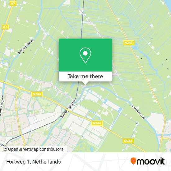 Fortweg 1 map