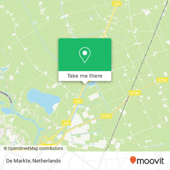 De Markte, 8035 Zwolle map