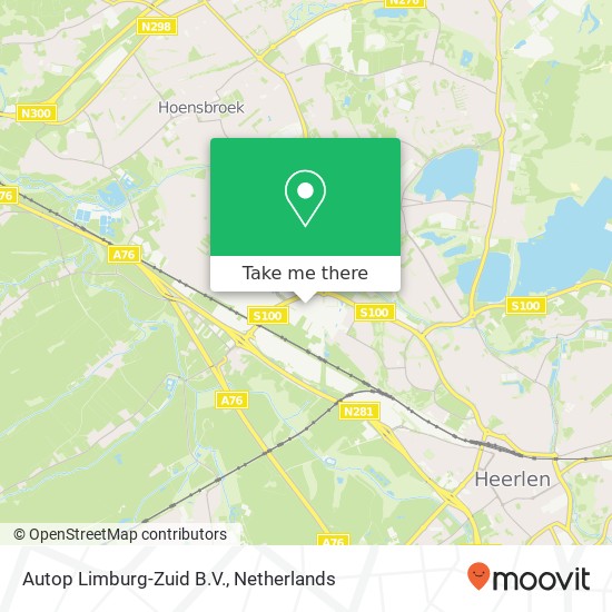 Autop Limburg-Zuid B.V., Breukerweg 196 map