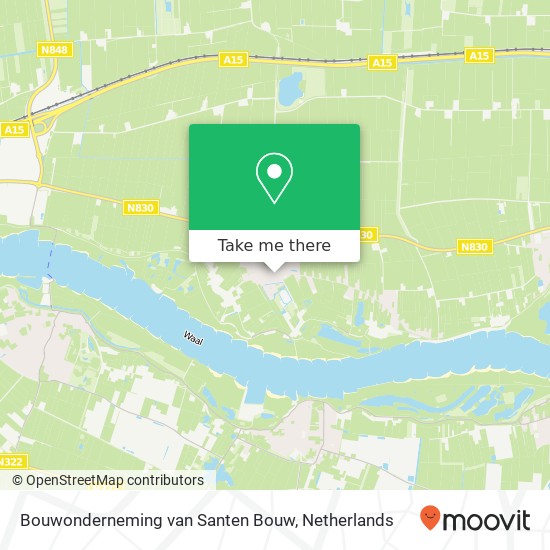 Bouwonderneming van Santen Bouw Karte