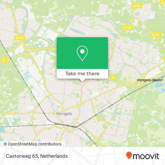 Castorweg 65, 7556 MC Hengelo map