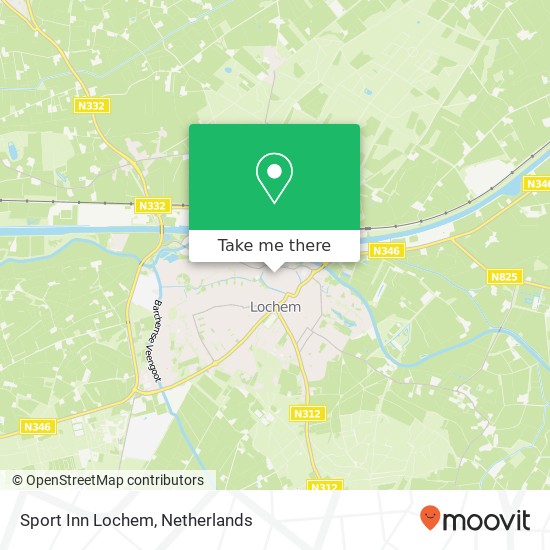 Sport Inn Lochem, Markt 10 Karte