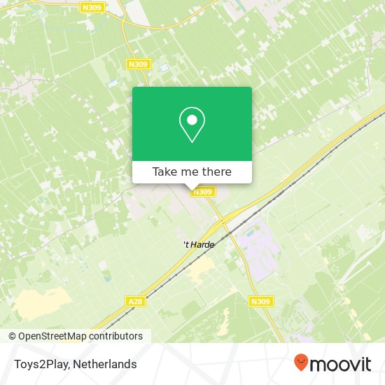 Toys2Play, Centrum 17 map