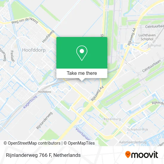 Rijnlanderweg 766 F map