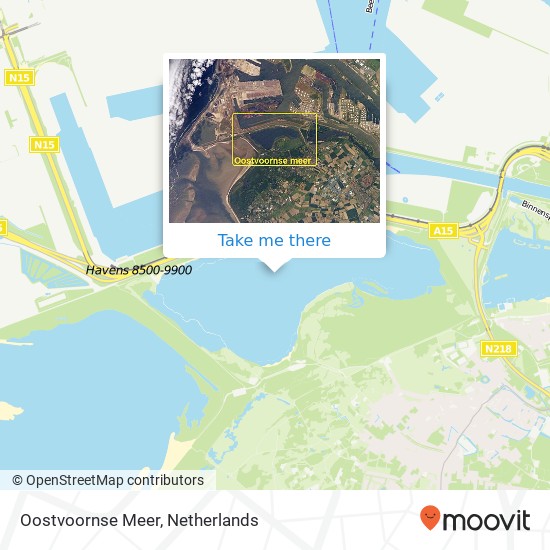 Oostvoornse Meer, Oostvoornse Meer, 3233 Oostvoorne, Nederland Karte