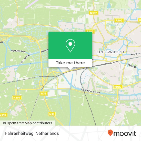 Fahrenheitweg, Fahrenheitweg, 8912 Leeuwarden, Nederland map