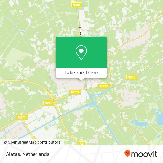 Alatas, Brugstraat 16 map