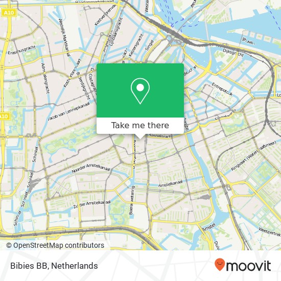 Bibies BB, Frans Halsstraat 30-1 map