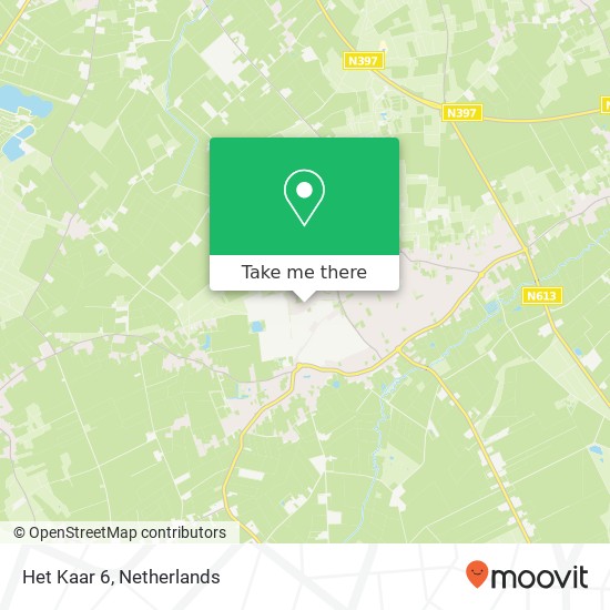 Het Kaar 6, 5571 RT Bergeijk map