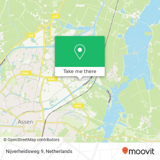 Nijverheidsweg 9, 9403 VN Assen map