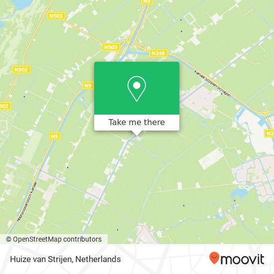 Huize van Strijen map