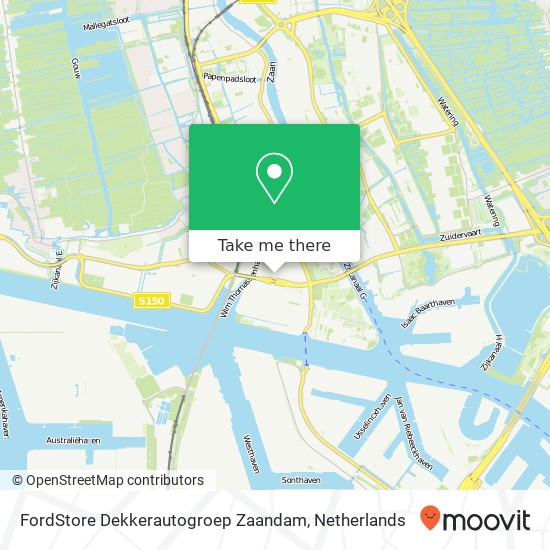 FordStore Dekkerautogroep Zaandam, Stormhoek 2 map