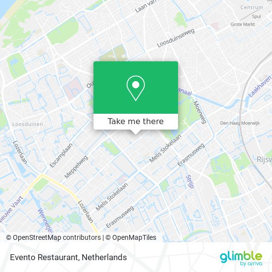 Evento Restaurant map