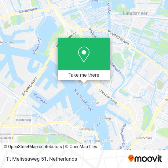 Tt Melissaweg 51 map