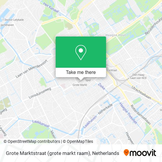 Grote Marktstraat (grote markt raam) map