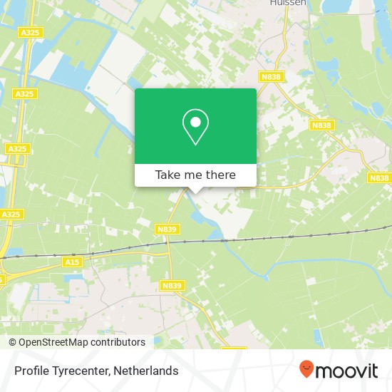 Profile Tyrecenter, Nijverheidsstraat 10 map