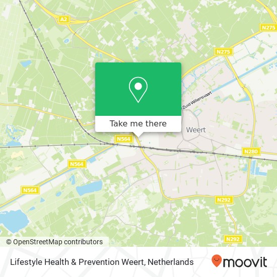 Lifestyle Health & Prevention Weert, Houtstraat 12 Karte