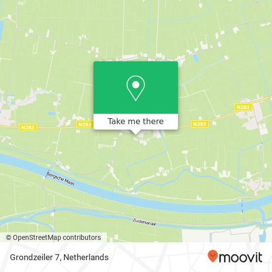 Grondzeiler 7, 4268 Meeuwen map