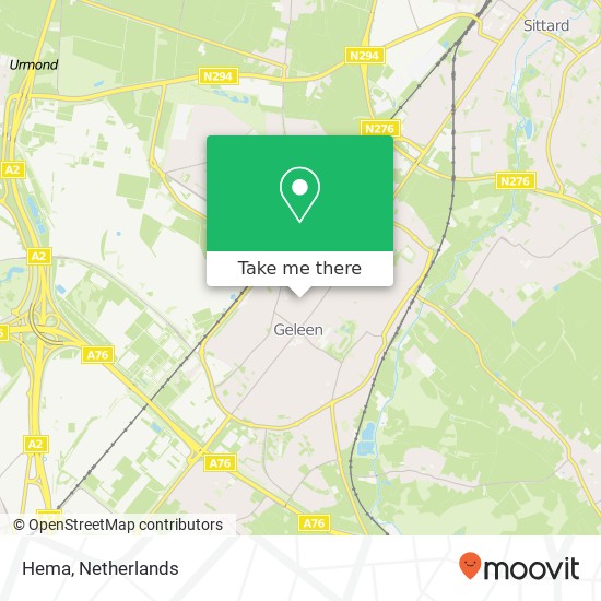 Hema, Markt 114B map