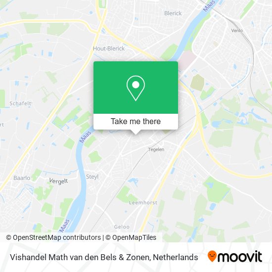 Vishandel Math van den Bels & Zonen map