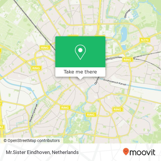 Mr.Sister Eindhoven, Kleine Berg 45 5611 JS Eindhoven map