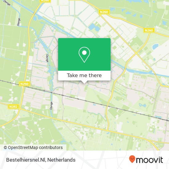 Bestelhiersnel.Nl, Heyhoefpromenade 50 5043 RN Tilburg map