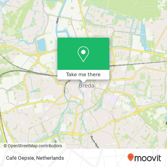 Café Oepsie map