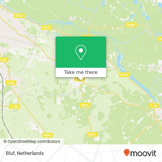 Bluf, Oude Kleefsebaan 94 6571 BJ Berg en dal map