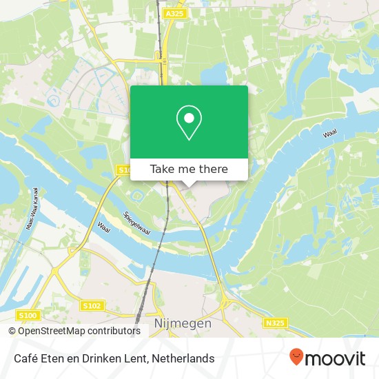 Café Eten en Drinken Lent, Lentse Schoolstraat 61 6663 CP Lent map