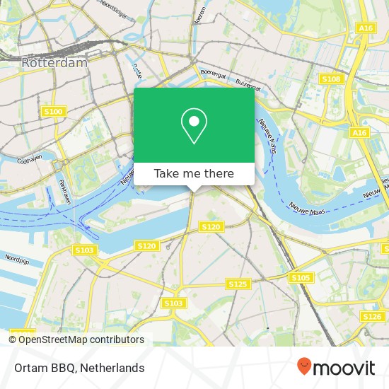 Ortam BBQ, Hillelaan 32 3072 JD Rotterdam map