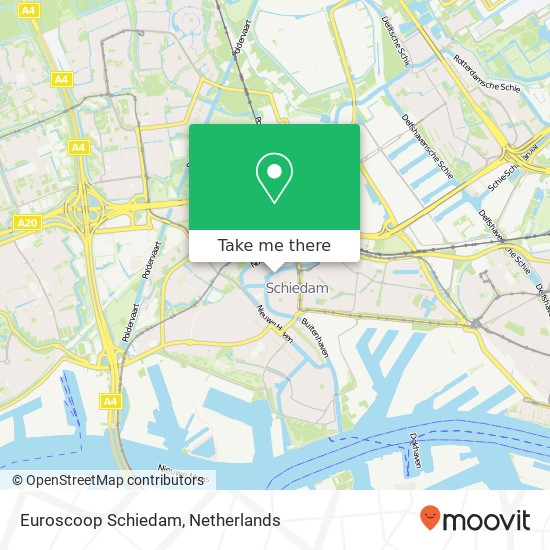 Euroscoop Schiedam map